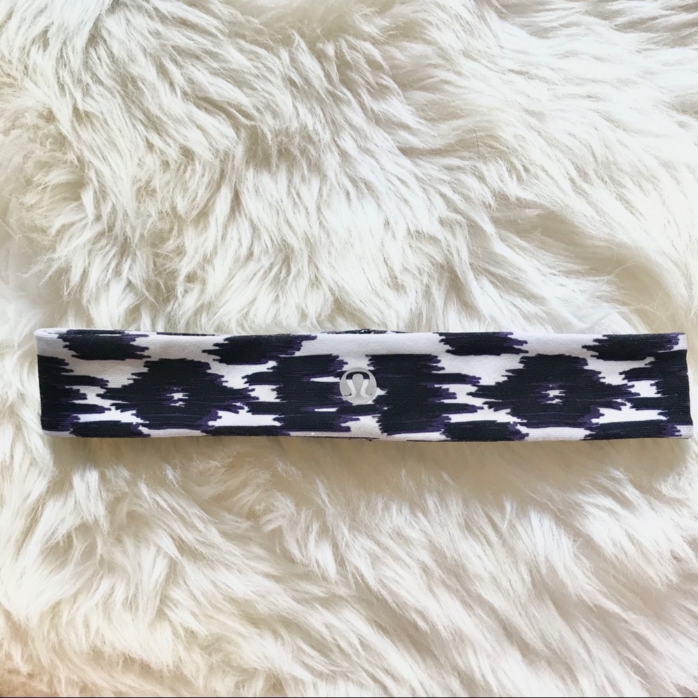 NEW Lululemon printed headband